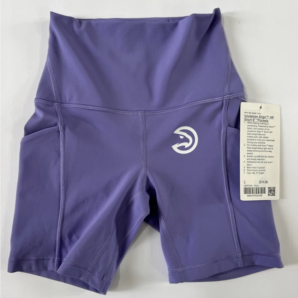 Nwt Lululemon Align Hr Compression 6” Biker Shorts, Women’s Size 2